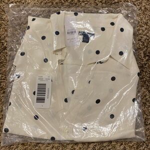 Ann Taylor, L, Polka Dot, N/W/T